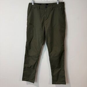Roark Mens Layover Trail Pants 32 Green Adventure Travel